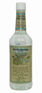 Forget Listerine, Devil's Springs is 160 proof, enough to sterilize pretty much anything.  Also, don't take a sip by accident.  Your face might melt right off.